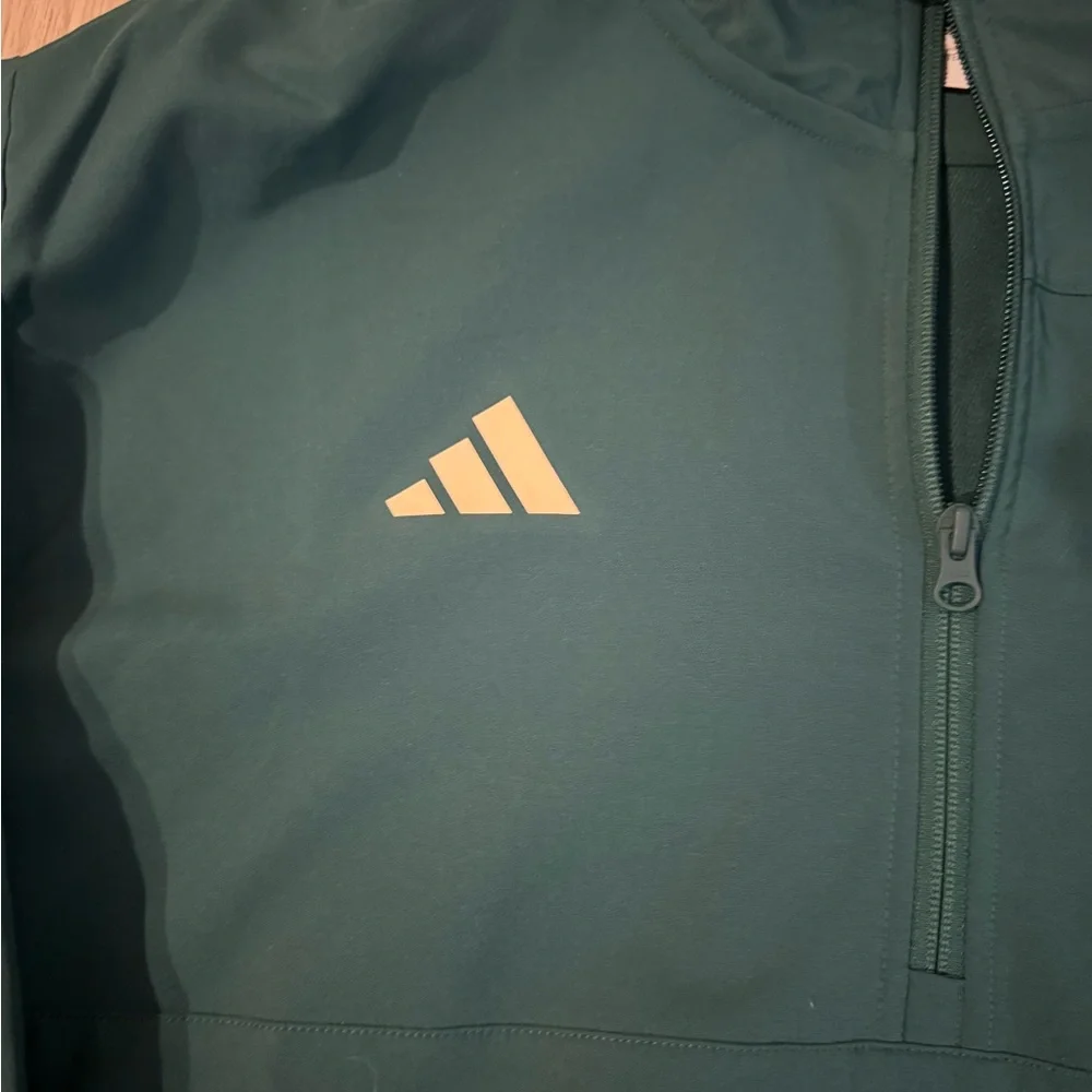 Adidas Minnesota Wild Green Pullover Jacket - never been worn - Picture 2 of 3